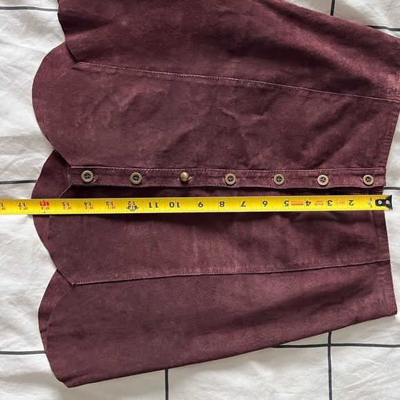 Beautiful genuine suede skirt - Picture 11 of 11
